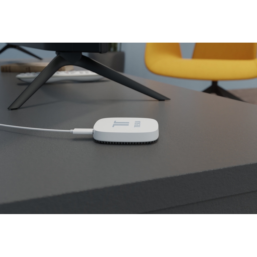 TESLA Smart - SET 3x Intelligenter kabelloser Thermostatkopf 2xAA + intelligentes Gateway Hub Zigbee Wi-Fi
