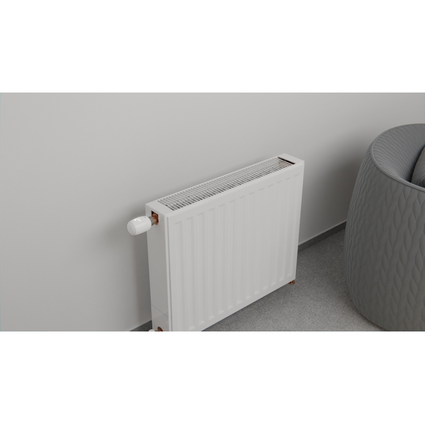 TESLA Smart - SET 3x Intelligenter kabelloser Thermostatkopf 2xAA + intelligentes Gateway Hub Zigbee Wi-Fi