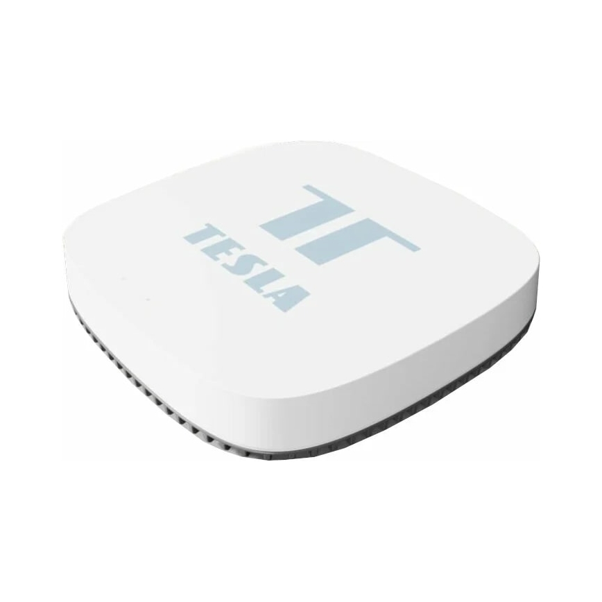 TESLA Smart - SET 3x Intelligenter kabelloser Thermostatkopf + Smart Gateway Hub Zigbee Wi-Fi
