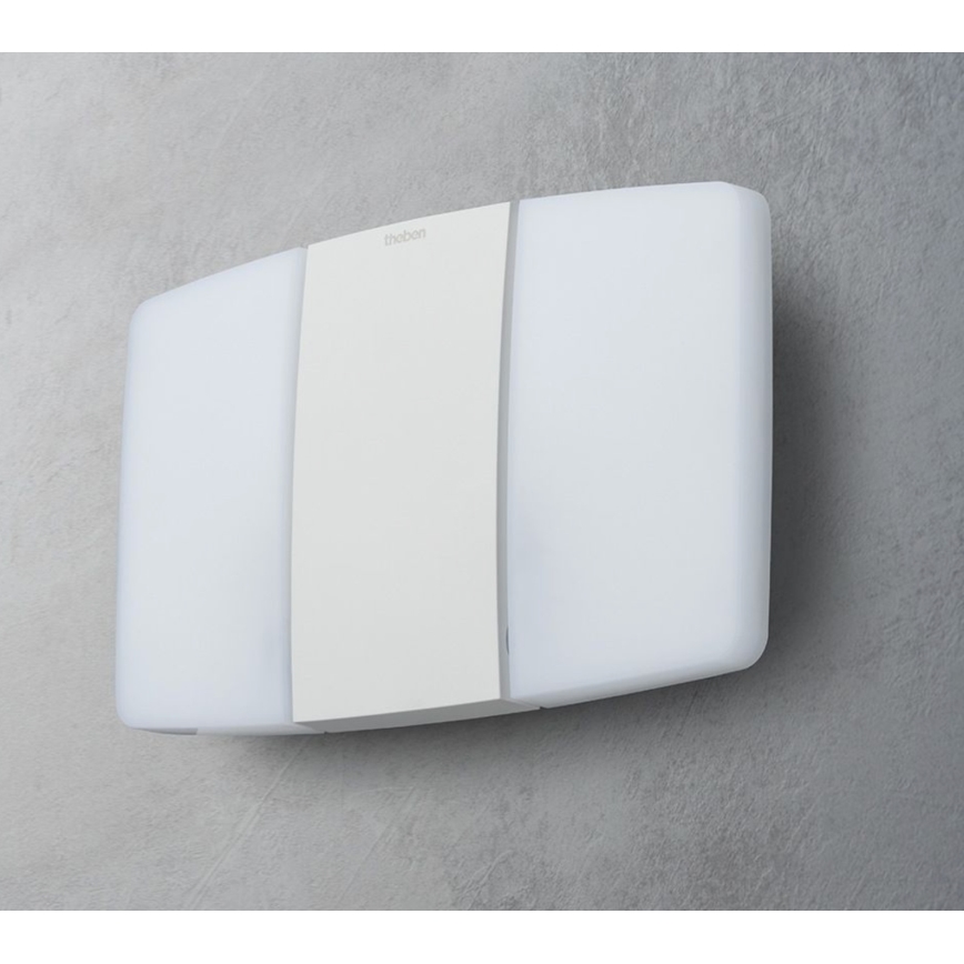 theben - LED-Wandstrahler 2xLED/10W/230V weiß IP55