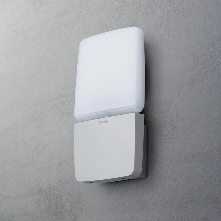 theben - LED-Wandstrahler LED/11W/230V silber IP55