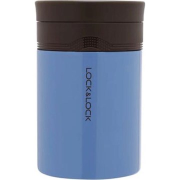 Thermosbehälter für Speisen und Getränke WAVE 0,5 l blau