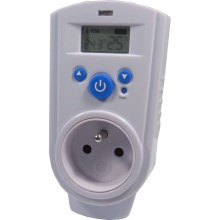 Thermostat mit Steckdose 1xCR2032
