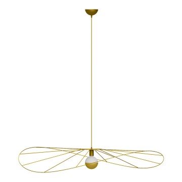 Thoro TH.011 - Hängeleuchte ESKOLA 1xE27/60W/230V gold