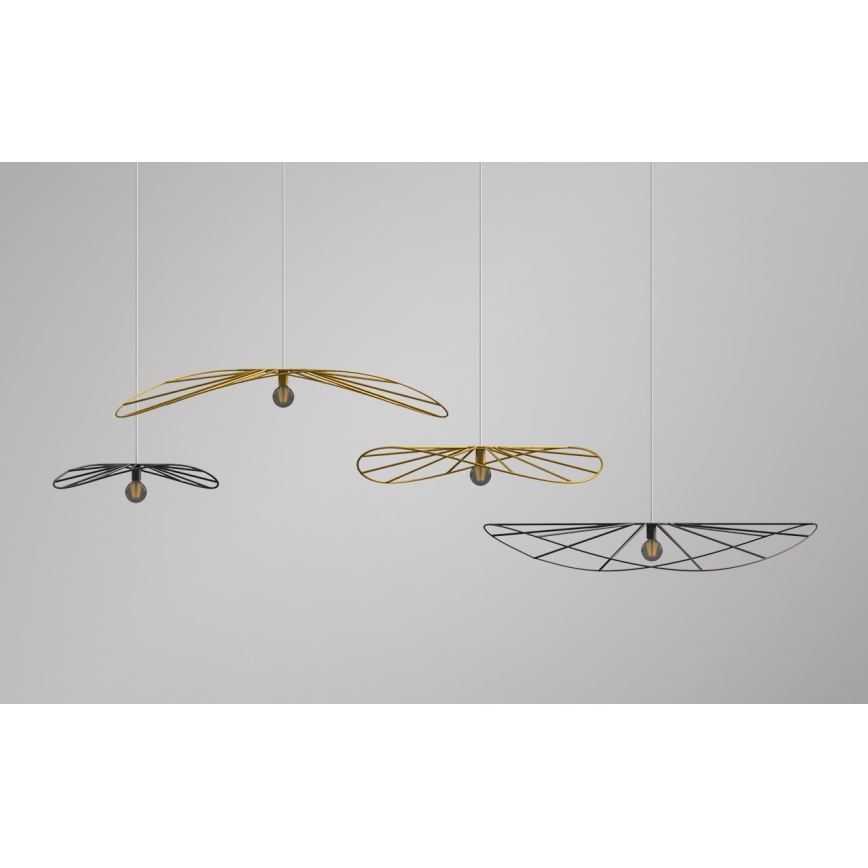 Thoro TH.011 - Hängeleuchte ESKOLA 1xE27/60W/230V gold