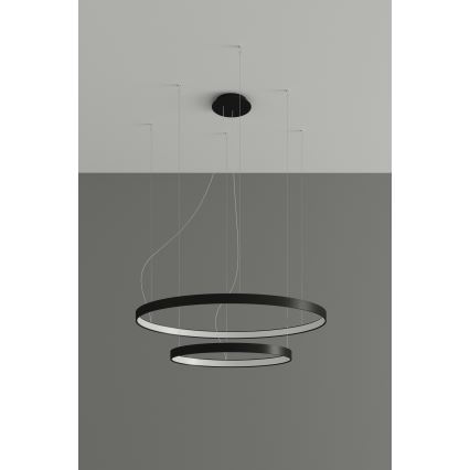 Thoro TH.212 - LED-Hängeleuchte RIO LED/80W/230V CRI 95 4000K schwarz