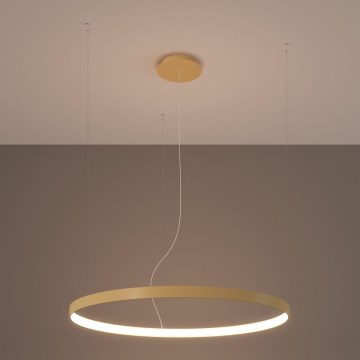 Thoro TH.216 - LED-Hängeleuchte RIO LED/30W/230V CRI 90 3000K d 55 cm golden