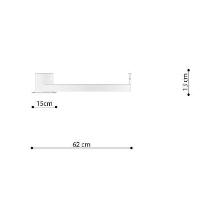 Thoro TH.223 - LED Deckenleuchte RIO LED/30W/230V CRI 98 4000K Ø 55 cm goldfarben