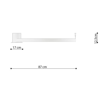 Thoro TH.252 - LED-Deckenleuchte RIO LED/50W/230V CRI90 3000K d 78 cm golden