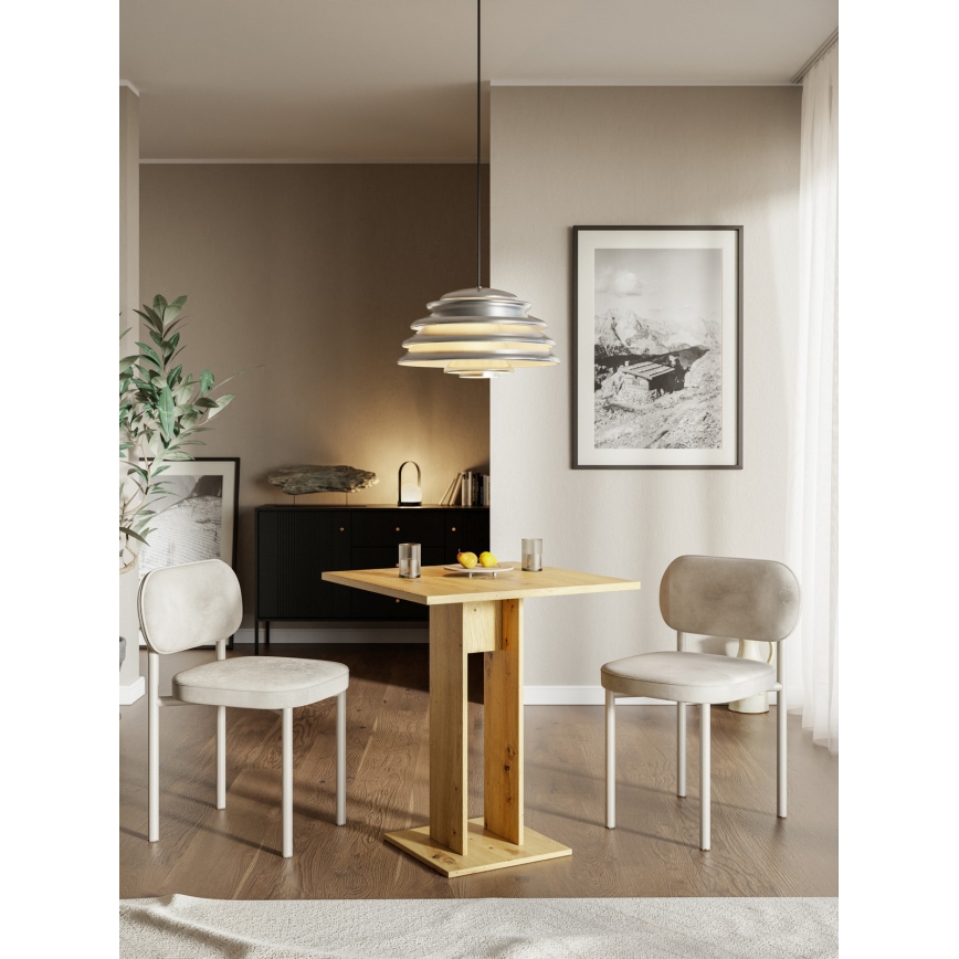 Tisch STRAPO 68x68 cm Artisan-Eiche
