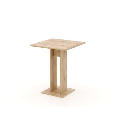 Tisch STRAPO 68x68 cm Sonoma-Eiche