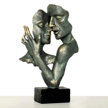 Tischdekoration 31,5x9,5x19 cm Harz/Patina