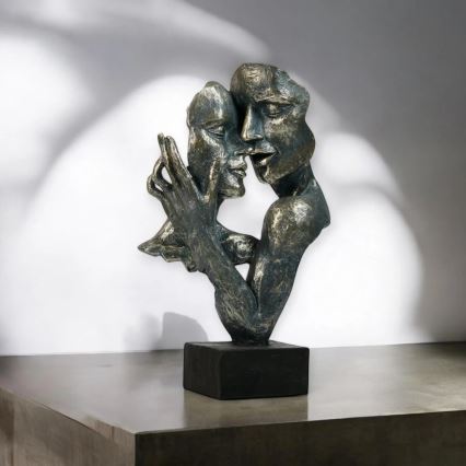 Tischdekoration 31,5x9,5x19 cm Harz/Patina