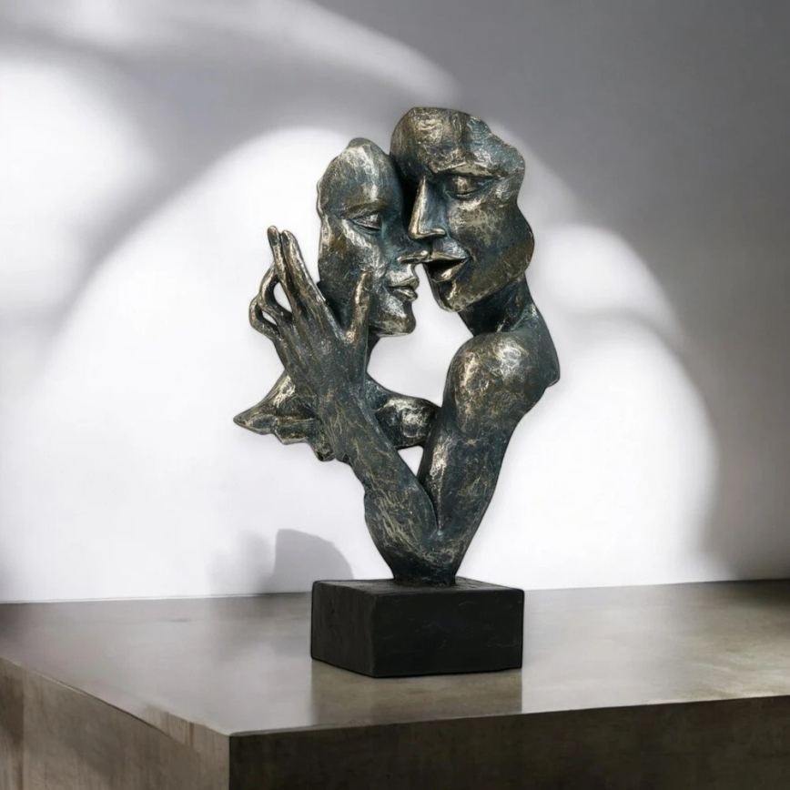 Tischdekoration 31,5x9,5x19 cm Harz/Patina