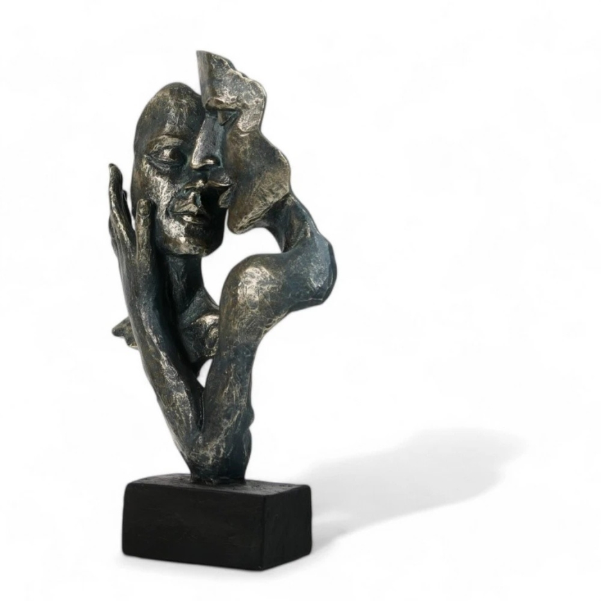 Tischdekoration 31,5x9,5x19 cm Harz/Patina