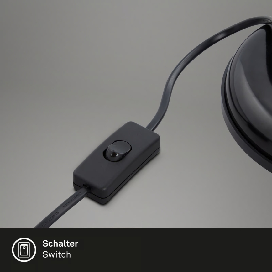 Tischlampe 1xE14/25W/230V schwarz