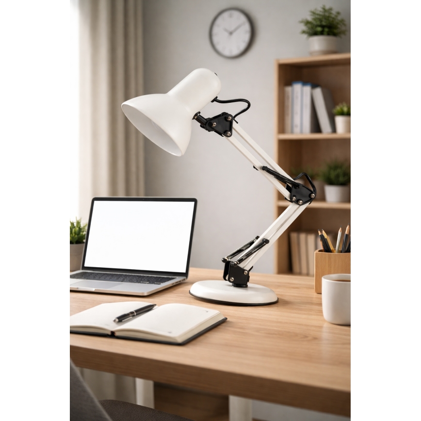 Tischlampe 1xE14/25W/230V weiß