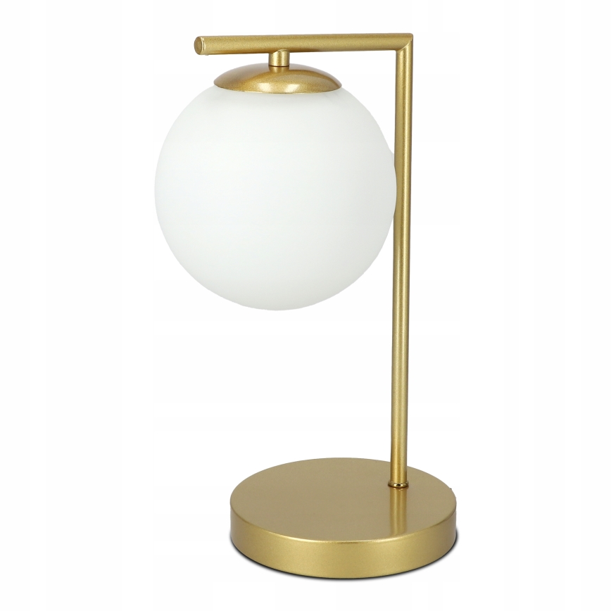 Tischlampe 1xE27/40W/230V gold/weiß