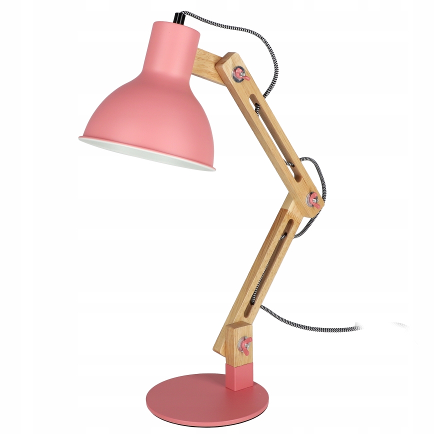 Tischlampe 1xE27/40W/230V rosa