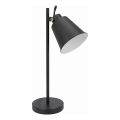 Tischlampe 1xE27/40W/230V schwarz