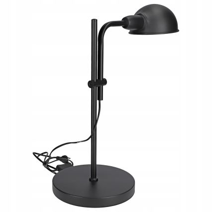 Tischlampe 1xE27/40W/230V schwarz