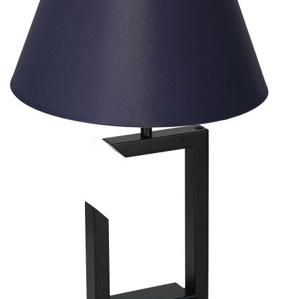 Tischlampe 1xE27/60W/230V 45 cm blau/gold