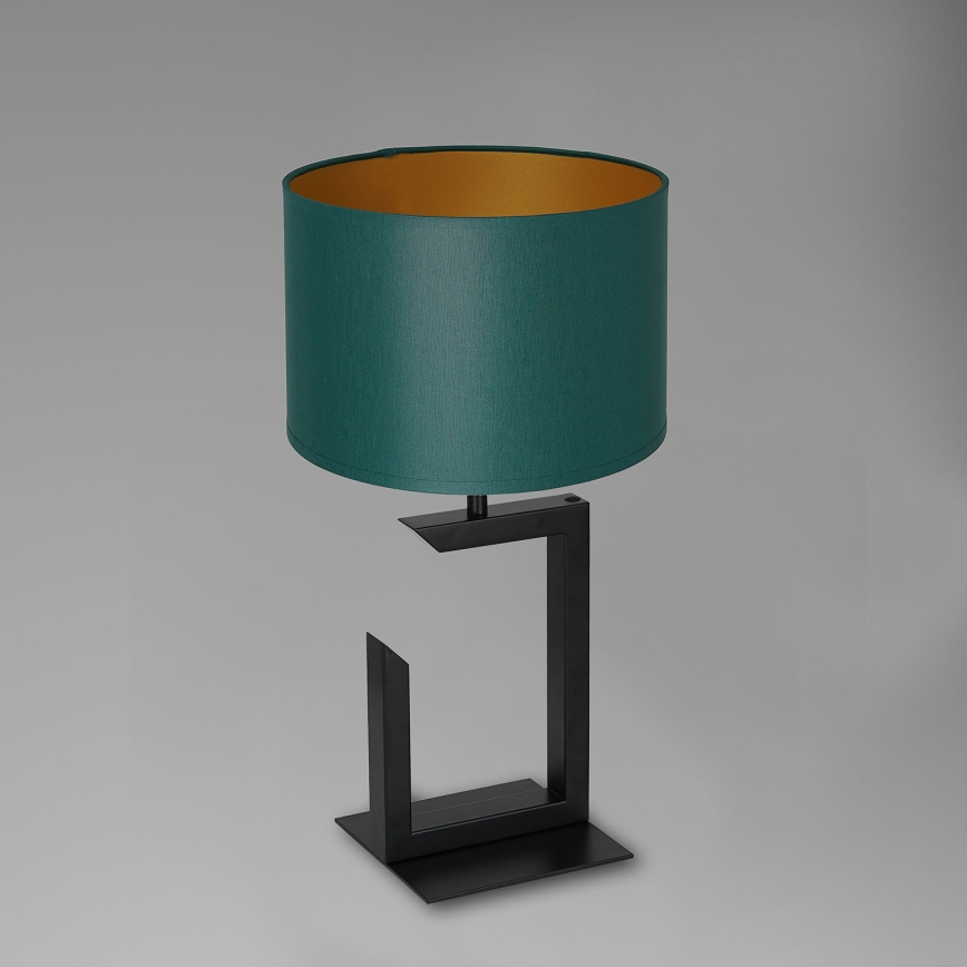Tischlampe 1xE27/60W/230V 45 cm grün/gold