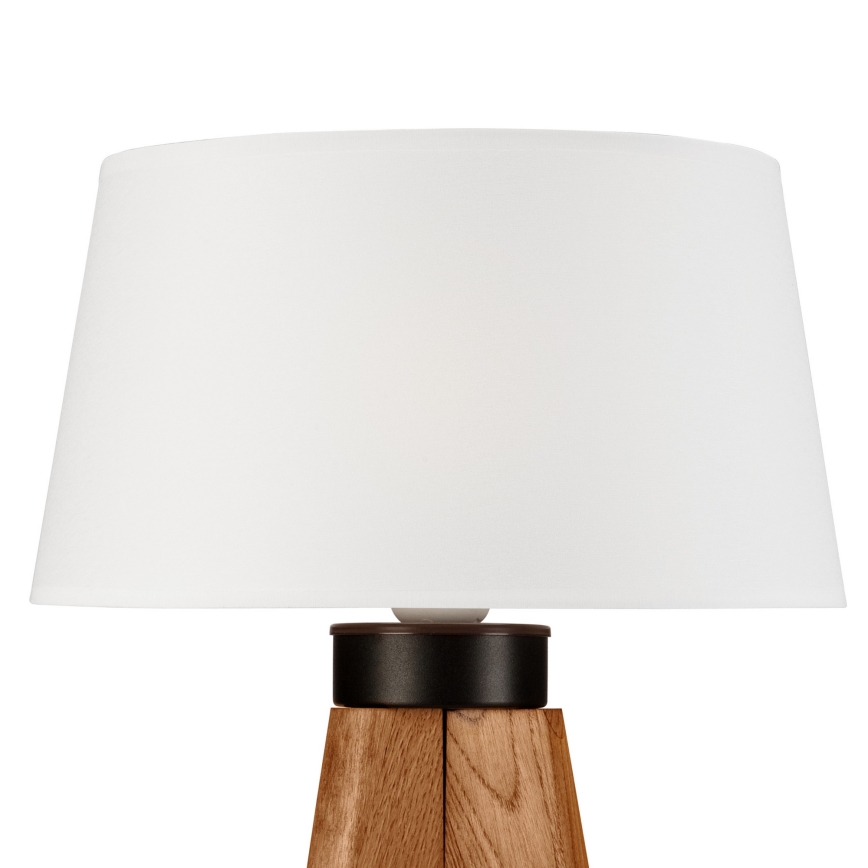 Tischlampe AIDA 1xE27/60W/230V Eiche