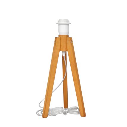 Tischlampe ALBA 1xE27/15W/230V cremefarben/Eiche