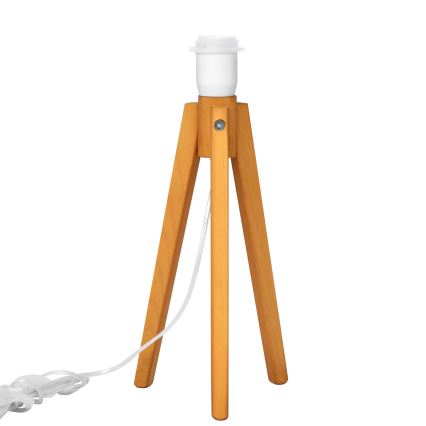 Tischlampe ALBA 1xE27/15W/230V cremefarben/Eiche