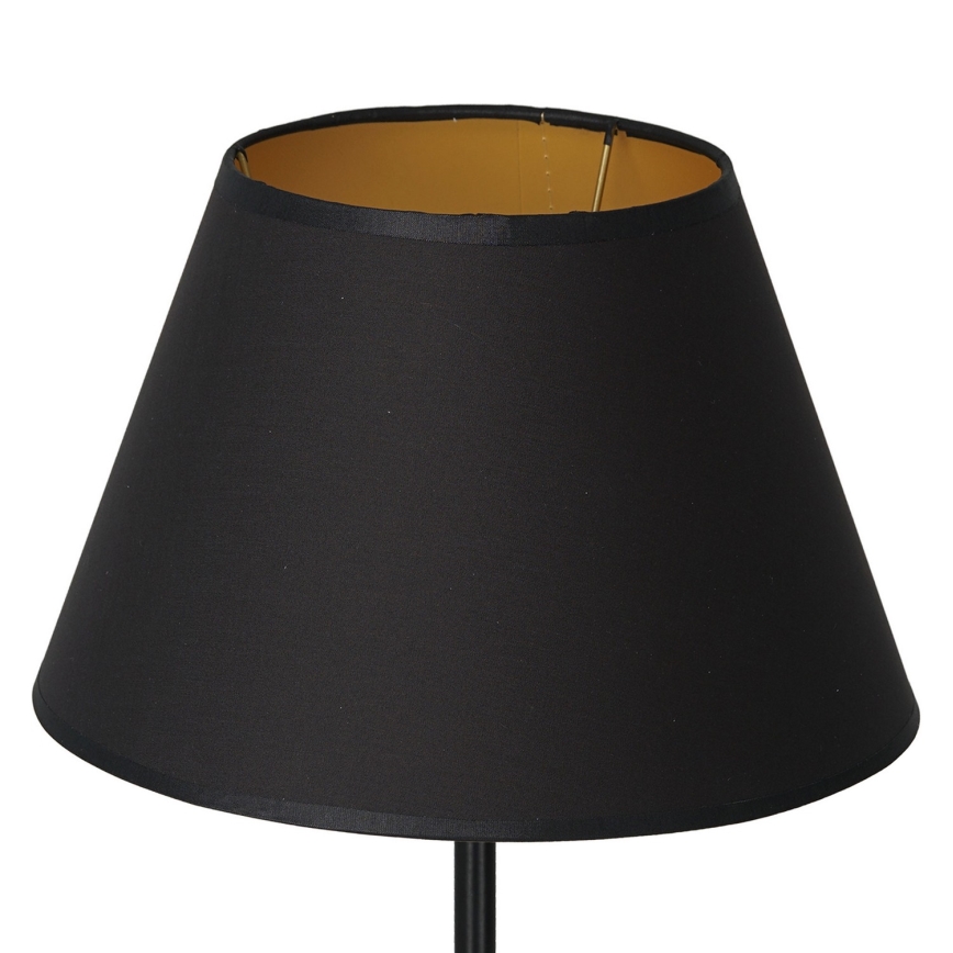 Tischlampe ARDEN 1xE27/60W/230V d. 30 cm schwarz/gold