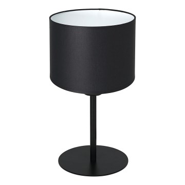 Tischlampe ARDEN 1xE27/60W/230V Ø 18 cm schwarz/weiß