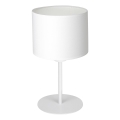 Tischlampe ARDEN 1xE27/60W/230V Ø 18 cm weiß