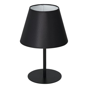 Tischlampe ARDEN 1xE27/60W/230V Ø 20 cm schwarz/weiß