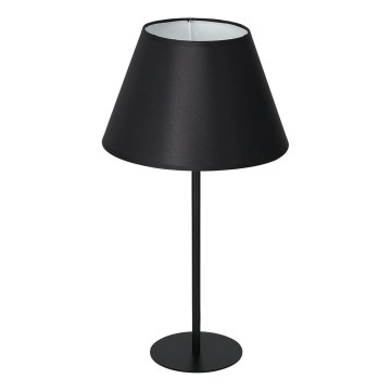 Tischlampe ARDEN 1xE27/60W/230V Ø 30 cm schwarz/weiß