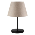 Tischlampe AYD 1xE27/40W/230V beige/schwarz