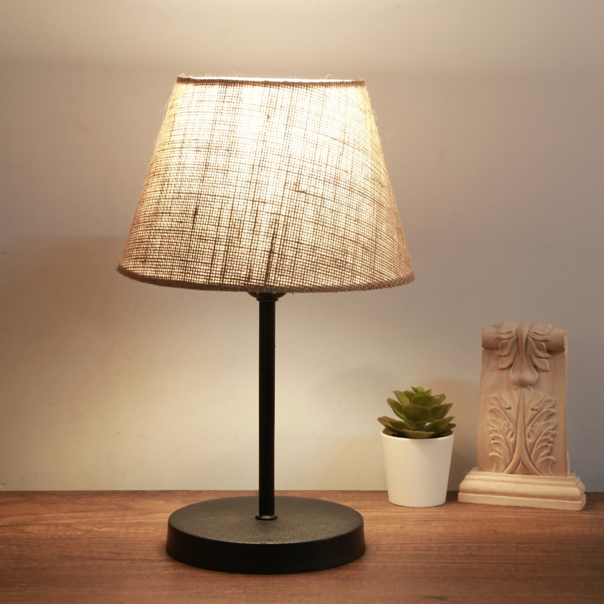 Tischlampe AYD 1xE27/40W/230V braun/schwarz