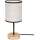 Tischlampe BOHO 1xE27/25W/230V Eiche