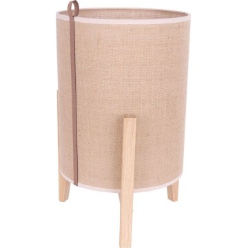 Tischlampe CASIOPEA 1xE27/40W/230V 40 cm Eiche