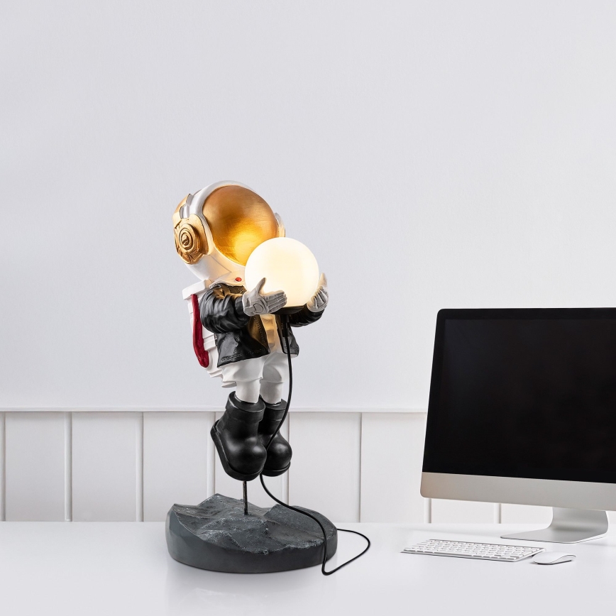 Tischlampe für Kinder ASTRONAUT 1xE14/40W/230V Kupfer