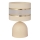 Tischlampe HELEN 1xE27/15W/230V Cremefarbe/gold