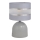 Tischlampe HELEN 1xE27/15W/230V grau/silber