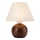 Tischlampe JUTA 1xE27/60W/230V - FSC-zertifiziert