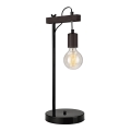 Tischlampe LEON 1xE27/60W/230V Buche