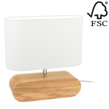 Tischlampe MARINNA 1xE27/25W/230V – FSC-zertifiziert