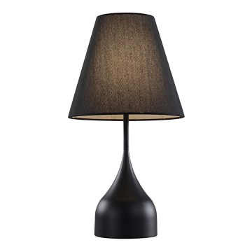 Tischlampe MATINA 1xE27/40W/230V schwarz
