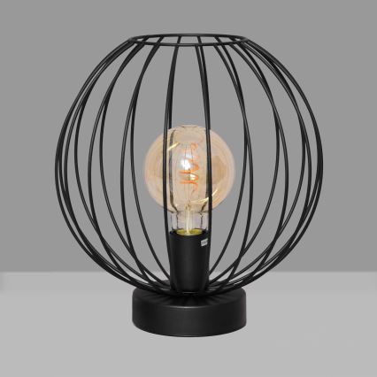 Tischlampe MERCURE 1xE27/15W/230V schwarz