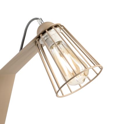 Tischlampe NANDO 1xE27/15W/230V beige