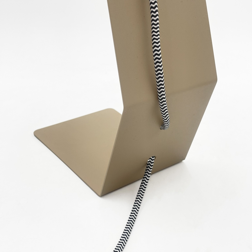 Tischlampe NANDO 1xE27/15W/230V beige