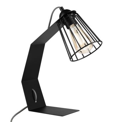 Tischlampe NANDO 1xE27/15W/230V schwarz